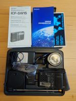 Sony Weltempfänger ICF-SW1S Set inkl. Zubehör komplett
