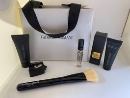 Set pinceau et miniatures Giorgio Armani