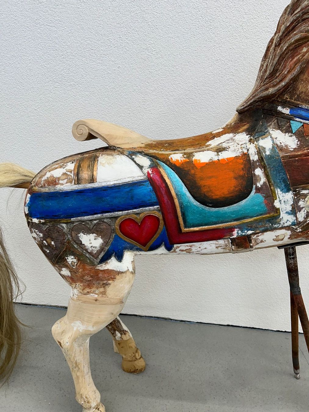 Statuette: Karusselpferd Karussellrössli Pferd Rössli – Usato da Niederried b. Interlaken venduto da Zg777 2