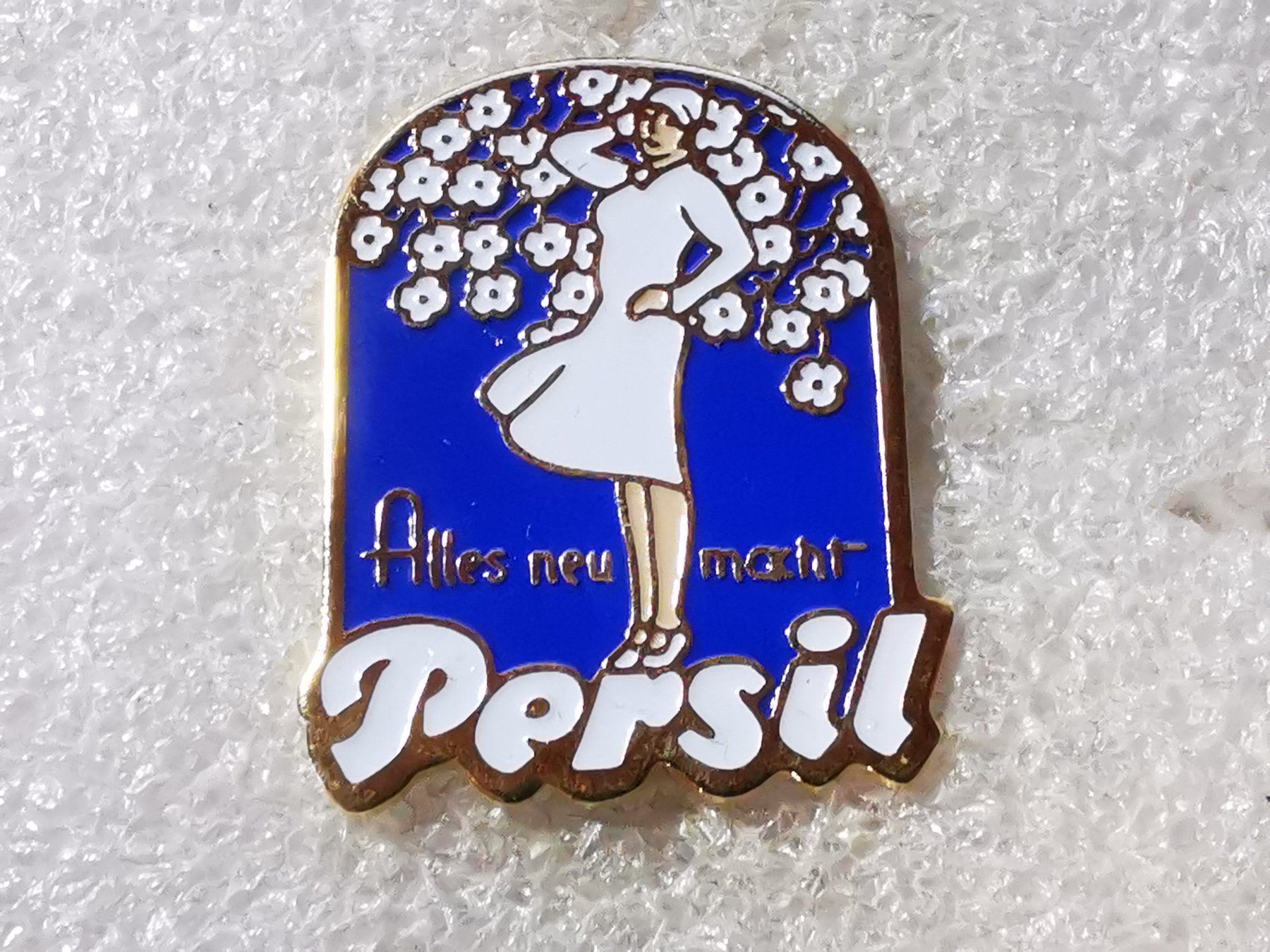 Placchette & Badge: Ansteckpin 116: Persil – Usato da Oppligen venduto da Pin-Fall-Shop