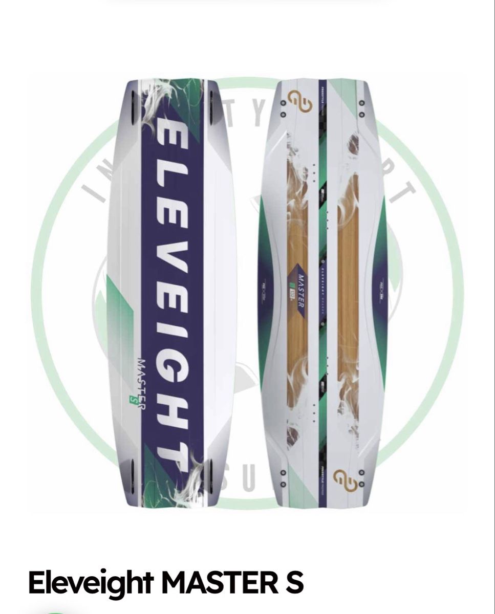 Aquilone: Eleveight Master S Kite Board 132 Yeti Kiteboarding Binding – Usato da Zürich venduto da Lin_z8dk