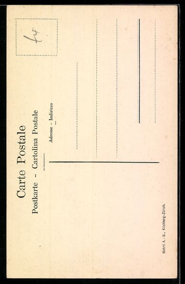 Cartoline postali: AK Val Bedretto, All'Acqua – Usato da Berlin venduto da bartko-reher 1