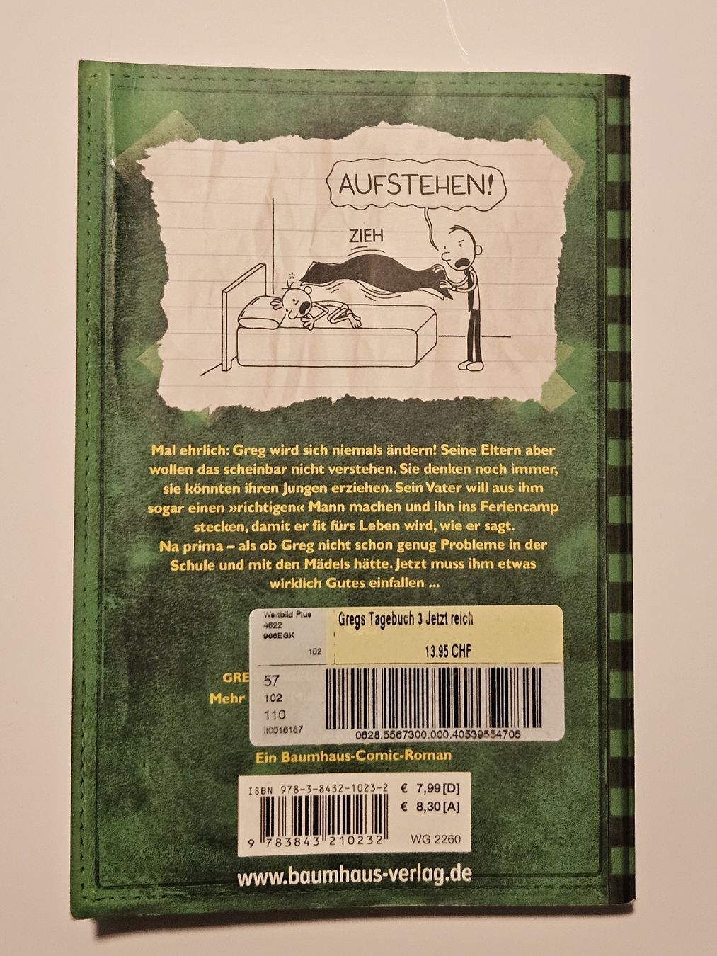 Bücher: Gregs Tagebuch 3 - Jetzt reicht's! / #WT18 – Gebraucht aus Oberdorf BL von BaldenEagle 3