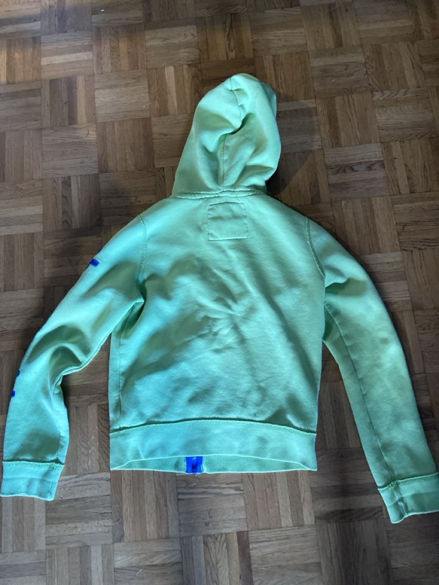 Giacche & Cappotti: Sweat à capuche vert Abercrombie, taille env. 10ans – Usato da Genève venduto da captus 1