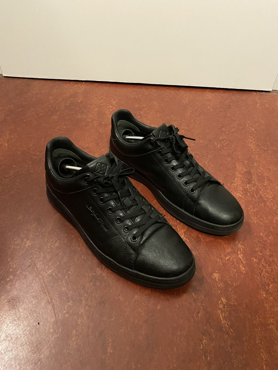 Scarpe da uomo: Black leather shoe – Usato da Zürich venduto da Royko 1