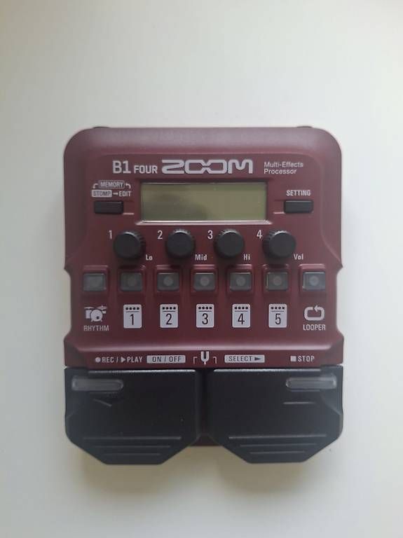 Strumenti musicali: Zoom B1Four Bass Multi Effect – Usato da Bassersdorf venduto da mar_qyt5 1
