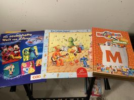 3 Kinderbücher Disney, Mini Mania, Die Lieben Sieben