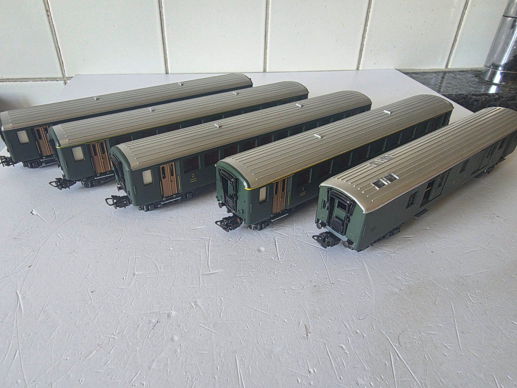 Hag Trains électriques: 5-teiliger Personenzug BLS – Neuf (Voir description) à Seuzach par Loeckeli01
