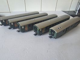 5-teiliger Personenzug BLS