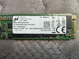 Micron 1100 M.2 SATA SSD 512GB gebrauchter Zustand