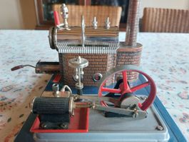 Wilesco Dampfmaschine, funktionstüchtig & nostalgisch