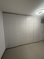 Kleiderschrank mit Schiebetüren weiss 300x60x236cm