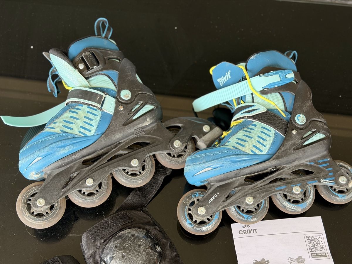 Inline-Skating & Rollschuhe: Inlineskates Jugend mit Protektoren – Gebraucht aus Zürich von Gadgets2020 1