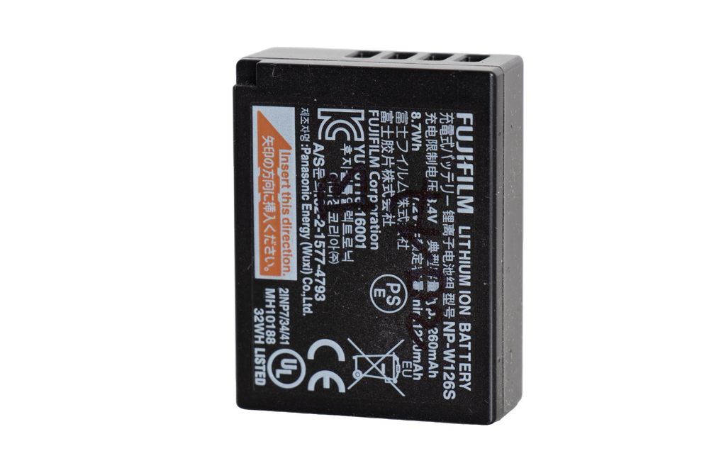 Vhbw Akku Für Fujifilm NP-W126s / NP-W126 – 800 MAh, 7,2 V, Li-Ion