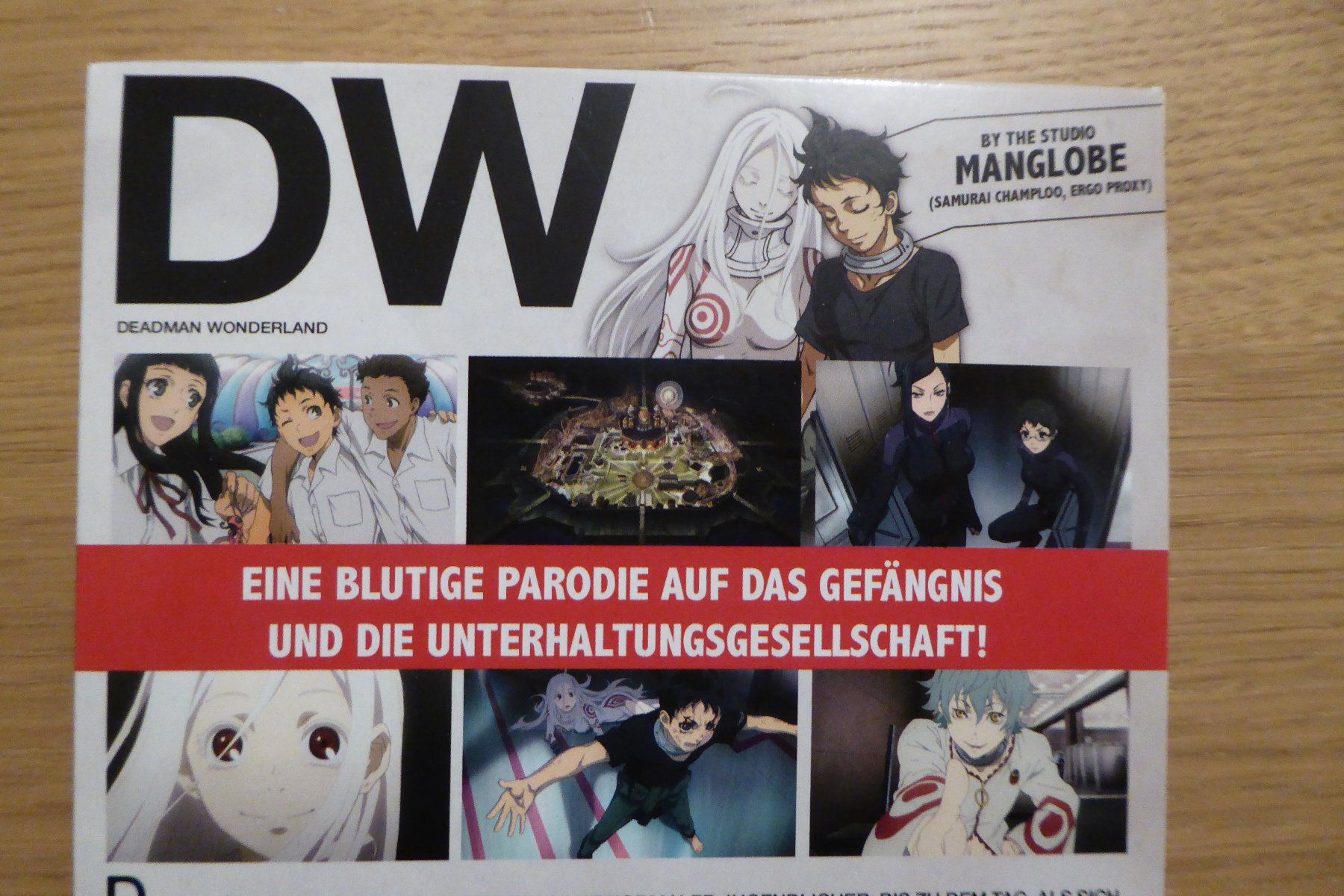 Tutti i DVDs: Bluray Anime Deadman Wonderland – Usato da Allschwil venduto da Summelsarium 2