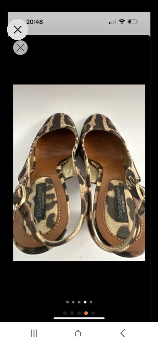 Dolce & Gabbana Damenschuhe: D&G Leo-Pumps, Gr. 37, elegant, eher klein geschnitten – Gebraucht aus Thalwil von Jola123