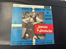 Schallplatte Jamais Le Dimanche Jules Dassin M. Mercouri