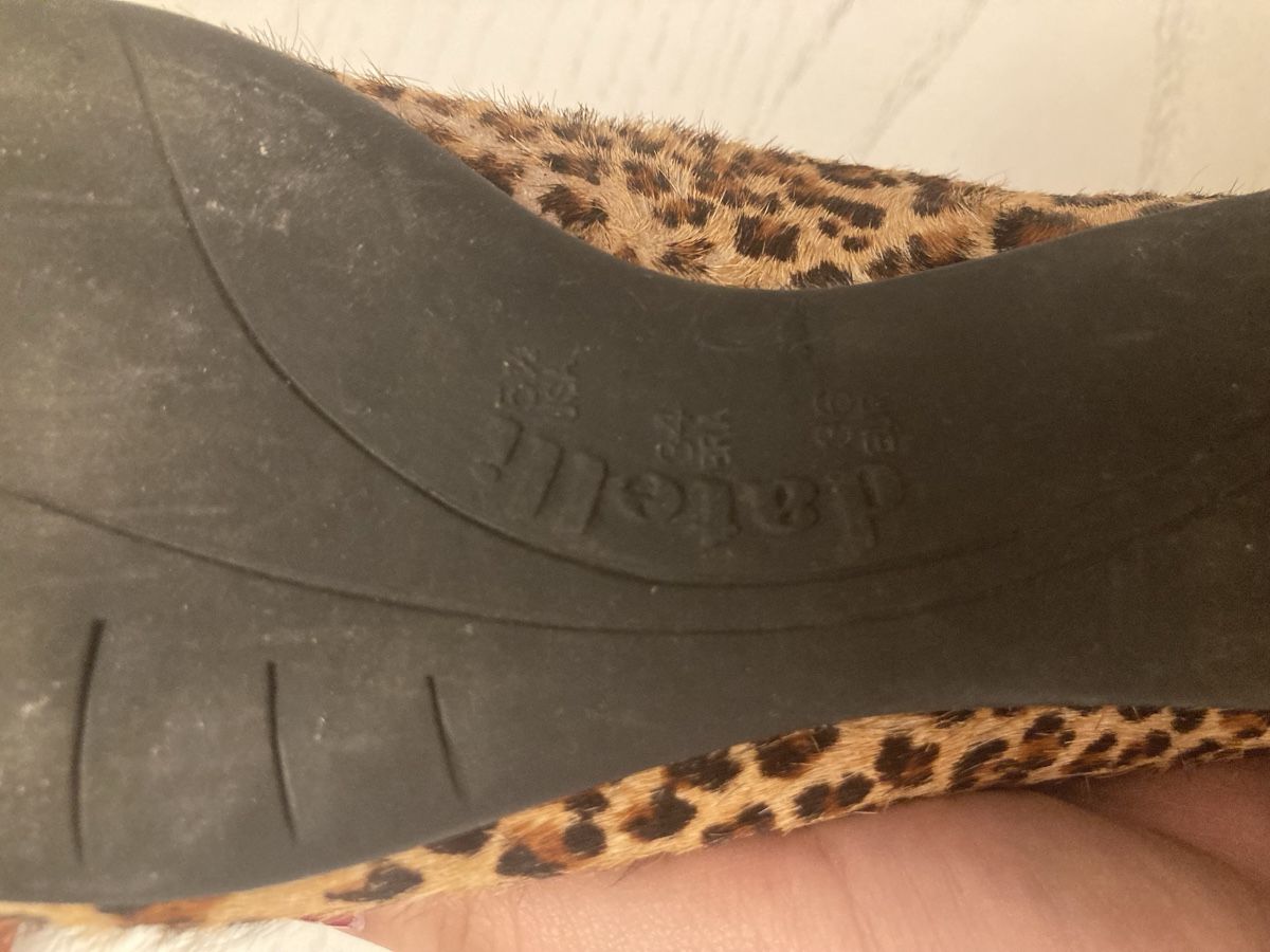 Scarpe da donna: Datelli Ballet Flats Leopard Print Size 36 – Usato da Zürich venduto da sele_x 5