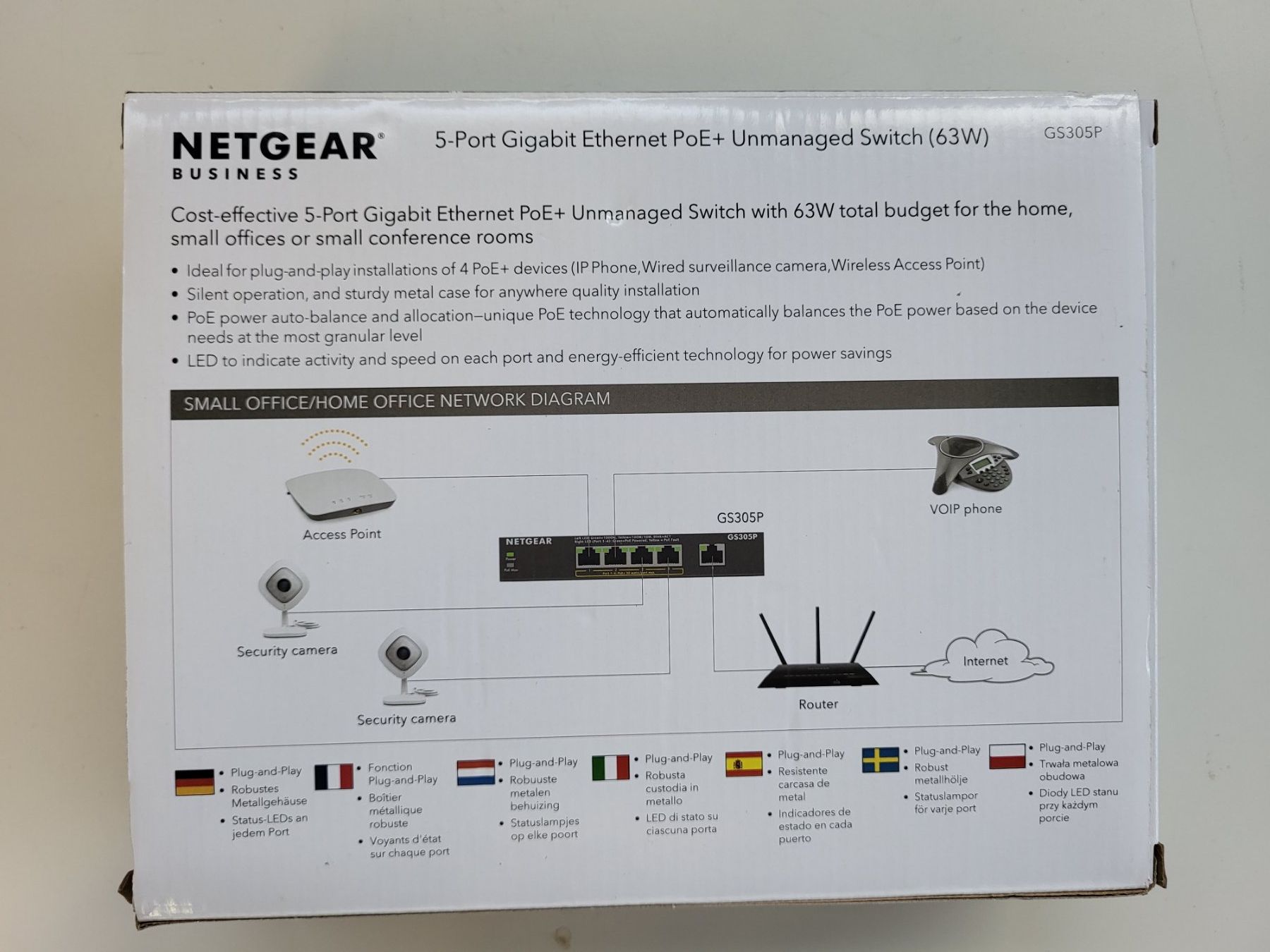 Netgear Hubs & Switches: Netgear GS305Pv2 – Gebraucht aus Brügg BE von POU-BELLE 5