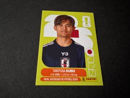 Panini Sticker FIFA World Cup 2026: Takefusa Kubo JPN 12