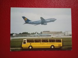 Stuttgart Flughafen Flugzeuge Autobus