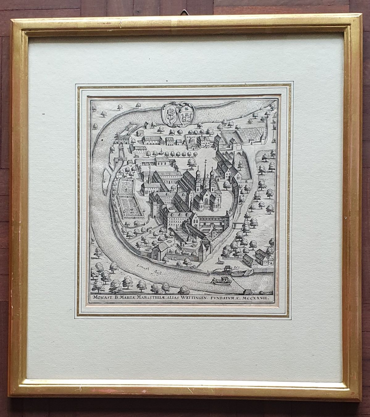 Stiche: Original Kupferstich von M. Merian, Wettingen – Gebraucht aus Kreuzlingen von Rschweiz1