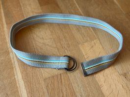 Gürtel grau/bunt Stoff (Gurt) 85 cm
