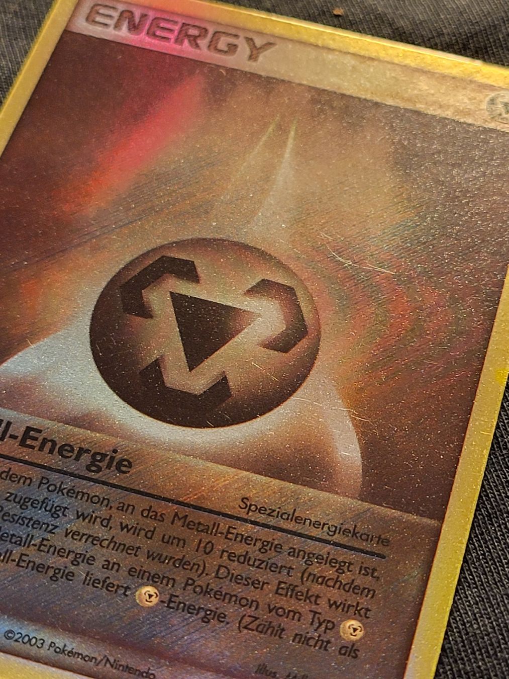 Pokémon Sammelbilder & Trading cards: Metall-Energie 94/109 reverse Holo – Gebraucht aus Grindelwald von lego9 2