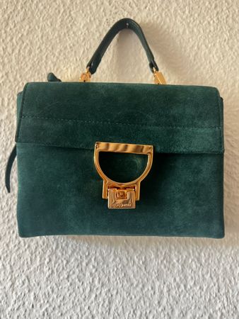 Handbag Coccinelle dark green