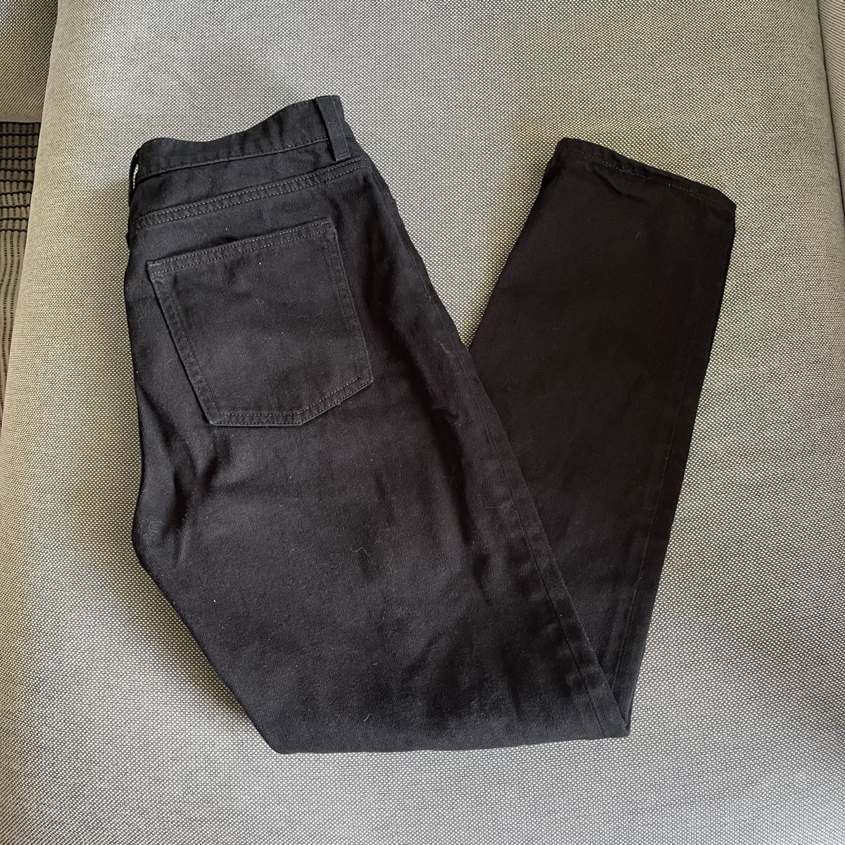 Cos Jeans: COS Schwarze Straight Regular Jeans, gr. 26 mid rise – Neuf (Voir description) à Bern par dek_7bjd 4