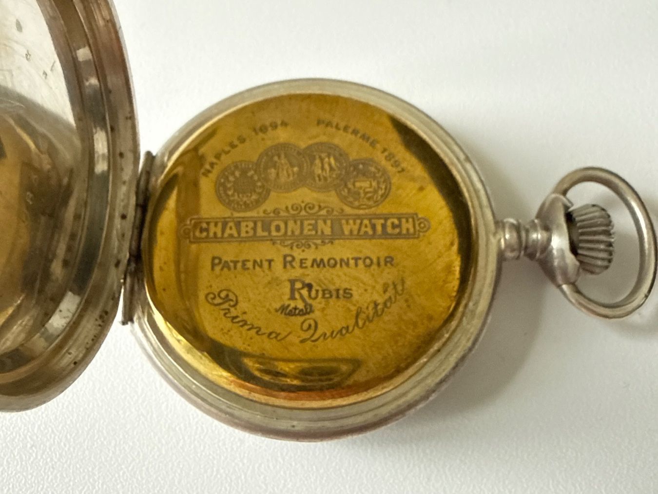 Uhren: Antike Taschenuhr Silber läuft – Gebraucht aus Stadel von amigo014 2