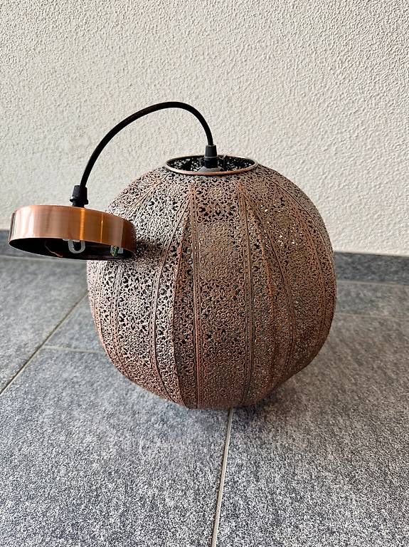 Lampadari & plafoniere: Orientalische Pendelleuchte, kupfer, Kugelform – Usato da Amden venduto da rah_5t5n