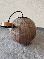 Orientalische Pendelleuchte, kupfer, Kugelform