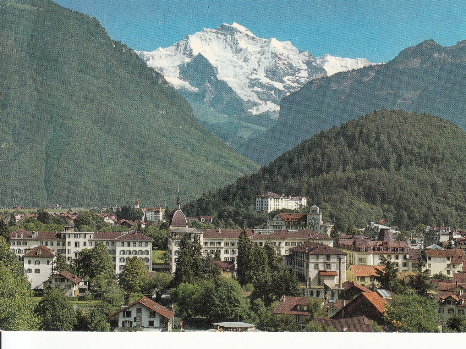 Cartoline postali: Interlaken ca. 1970 – Usato da Bürglen TG venduto da StampGraf