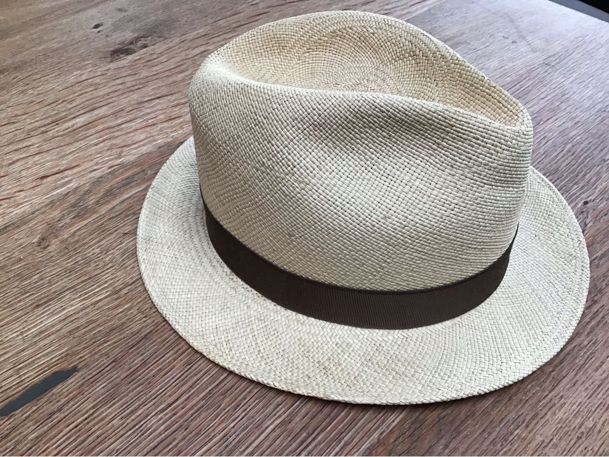 Copricapi, berretti & cappellini: Strohut Ecuador Panama Gr. 54 – Usato da Rodersdorf venduto da trueegg 1