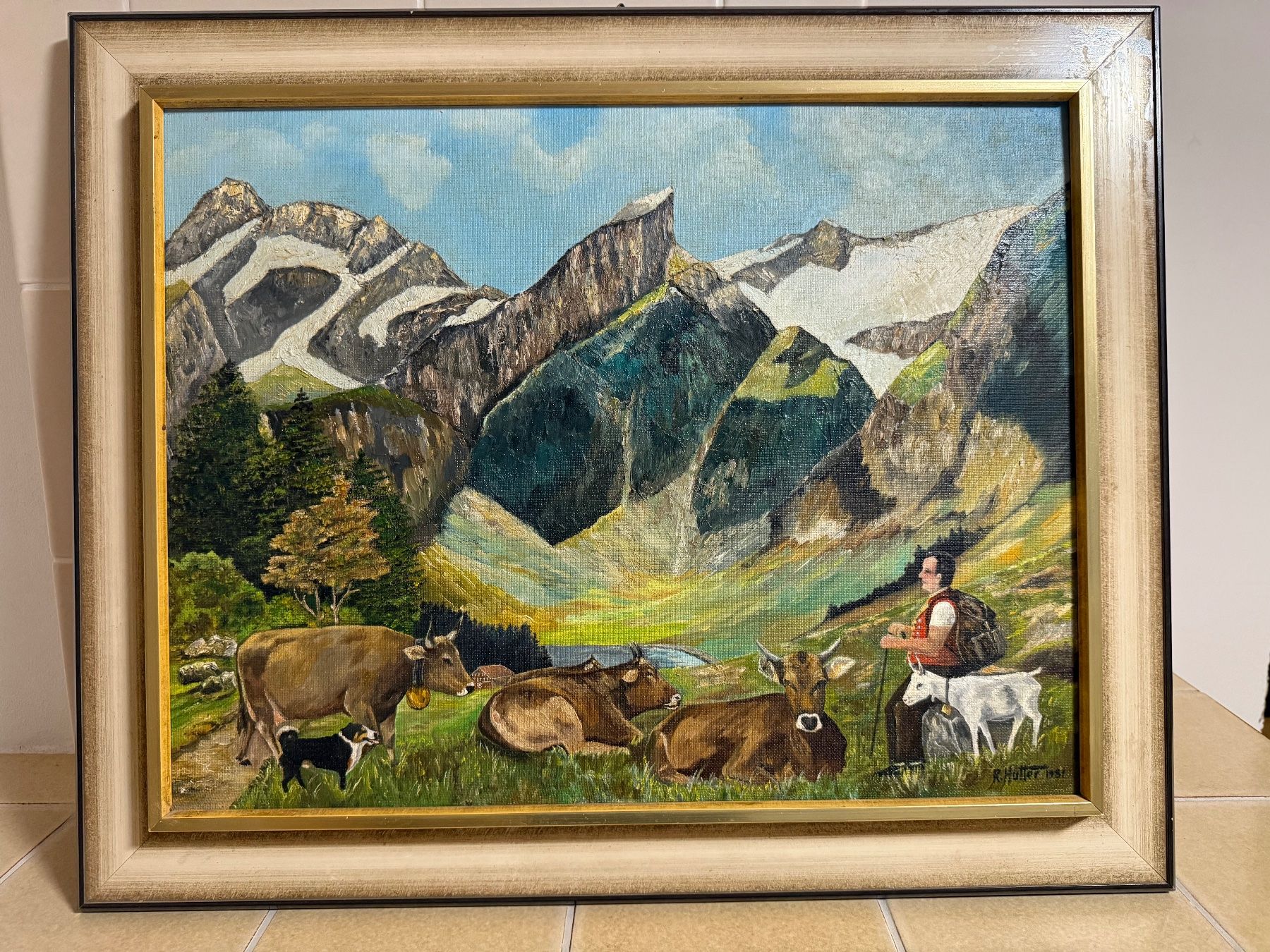 Dipinti: Appenzeller Gemälde – Usato da Eichberg venduto da Peter0231