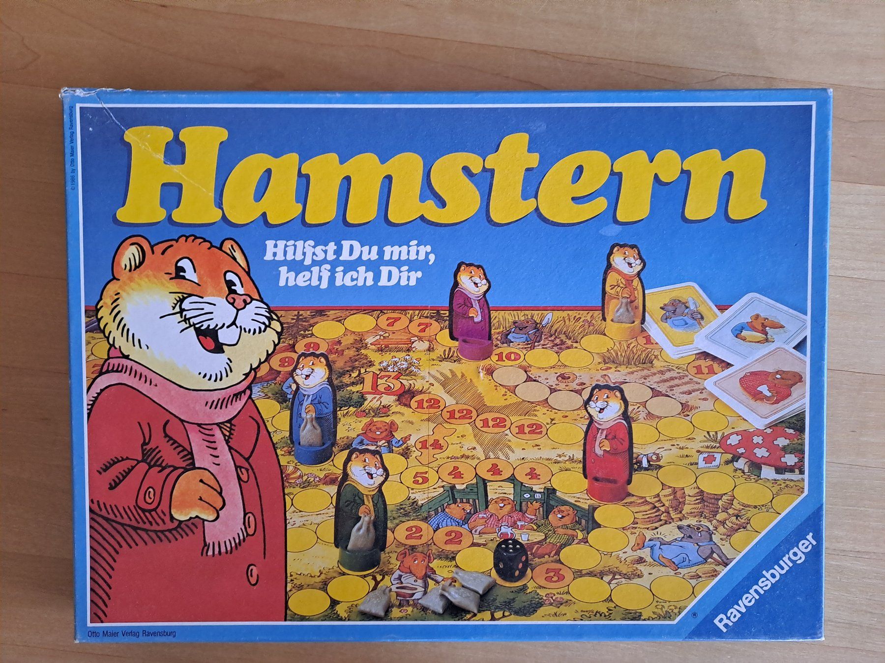 Ravensburger Giochi: Hamstern Ravensburger Gesellschaftsspiel – Usato da Kefikon TG venduto da sandragruen