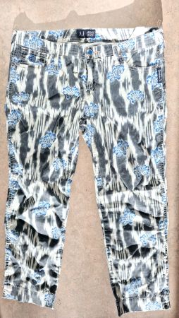 ARMANI JEANS HOSE 36 S SOMMERHOSE LUXUS TOP ZU BLUSE SHIRT