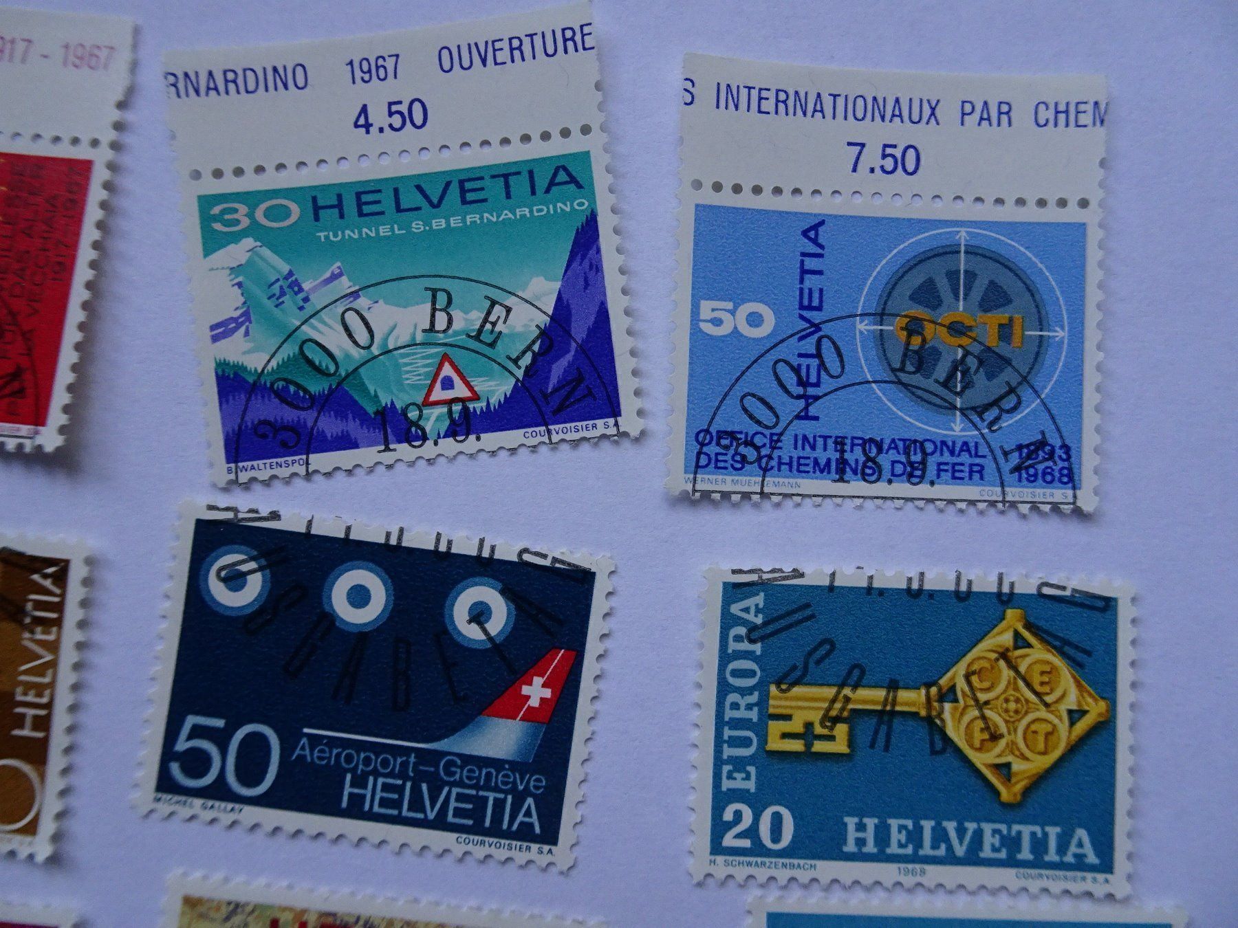 Tous les timbres: 1967-68 – D'occasion à Aadorf par Chnorli-Furz 2