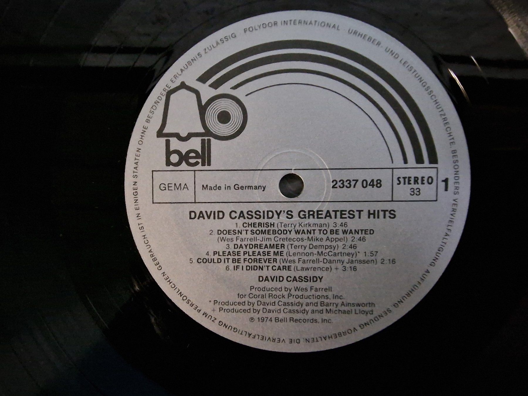 Dischi in vinile: David Cassidy LP – David Cassidy's Greatest Hits – Usato da Root venduto da atelier22 2