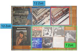 Konvolut 239 Schallplatten – 207 x 7-Zoll und 32 x 12-Zoll