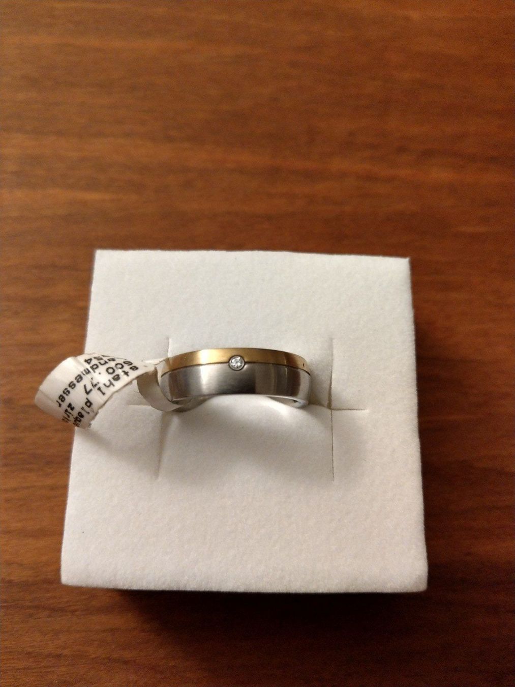 Anelli: Ring Stahl, NEU – Nuovo e nell'imballaggio originale da Köniz venduto da Kakadu22 1