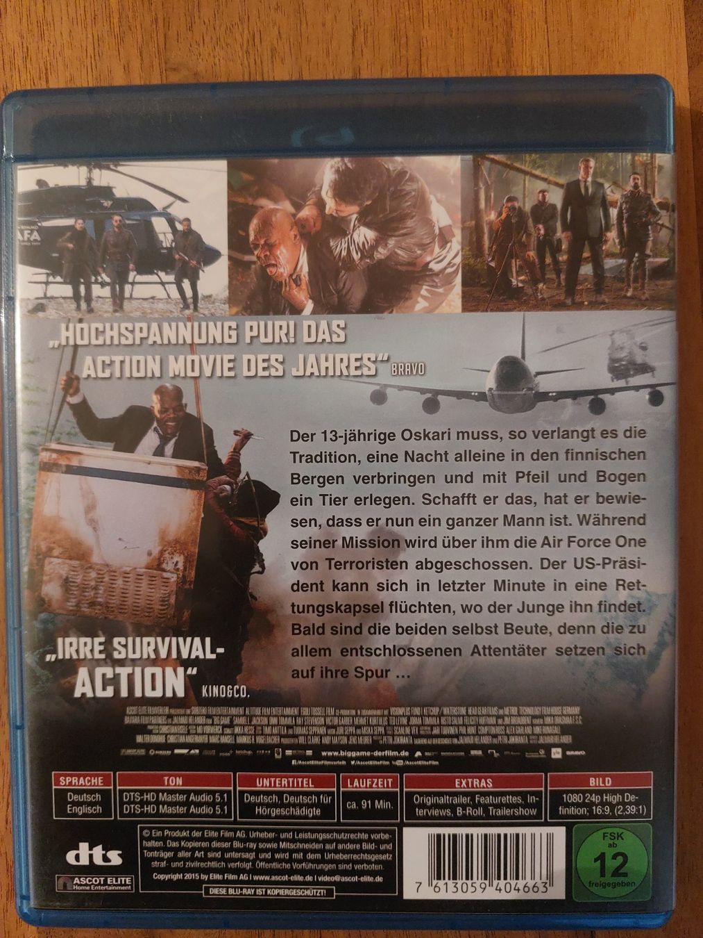 Alle DVDs: Blu Ray - Big Game mit Samuel L. Jackson – Gebraucht aus Rheinfelden von FilmAuktion 1