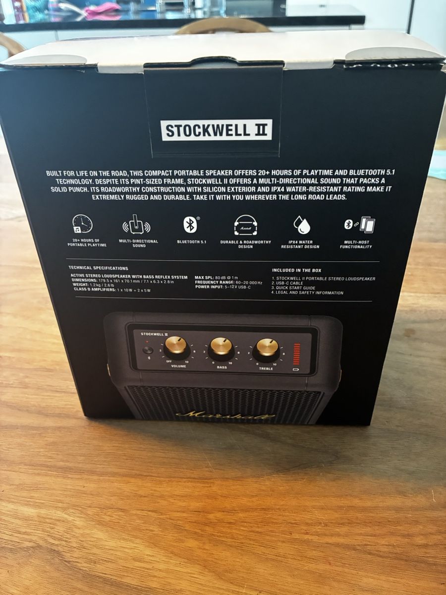 Marshall Lautsprecher: Marshall Stockwell 2 – Gebraucht aus Wangen sz von ms1_k9x8 1
