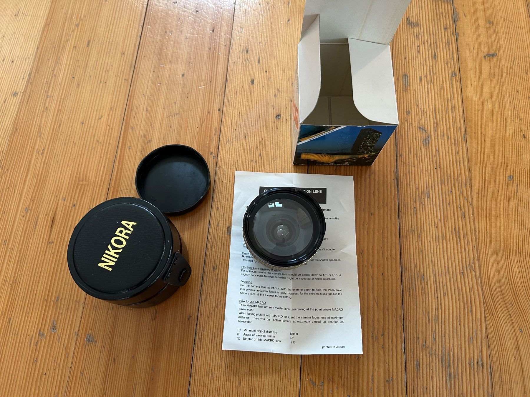 Objektive: Fischauge Nikora Super Wide 0.42x – Gebraucht aus Aarau von Tanichtis01