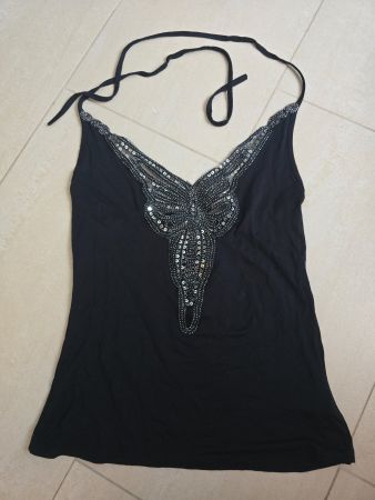 Schwarzes Morgan Top Gr. S