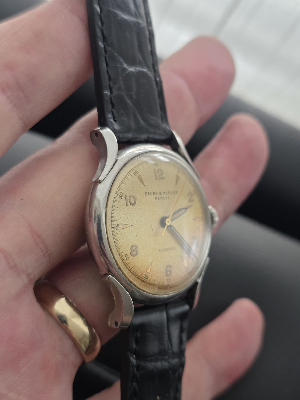 Baume & Mercier Orologi: Fancy Baume & Mercier Automatic Stainless Steel – Usato da Grand-Lancy venduto da Precision-GE 2