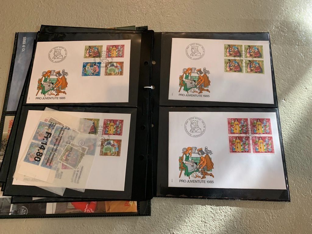 Alle Briefmarken: CH Briefmarkensammlung Auflösung  1985 – Gebraucht aus zeihen von Racer-71 2