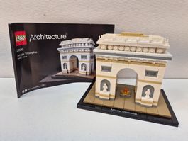 LEGO Architecture 21036 Arc De Triomphe  Jahr 2017 komplett