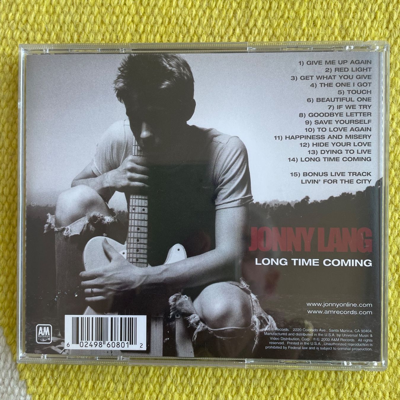 CDs: JONNY LANG-LONG TIME COMING – Gebraucht aus Rorschacherberg von CD-Roli 1